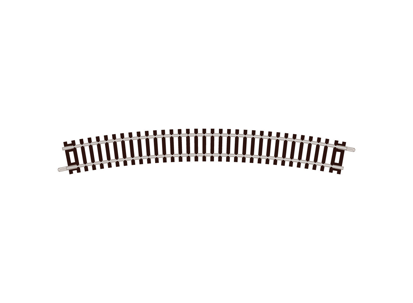 ST18 - PECO Setrack - N - Track C80 No.4 Radius Standard Curve