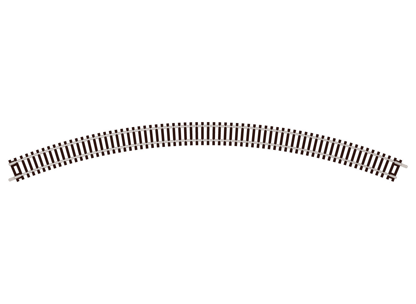 ST19 - PECO Setrack - N - Track C80 No.4 Radius Double Curve