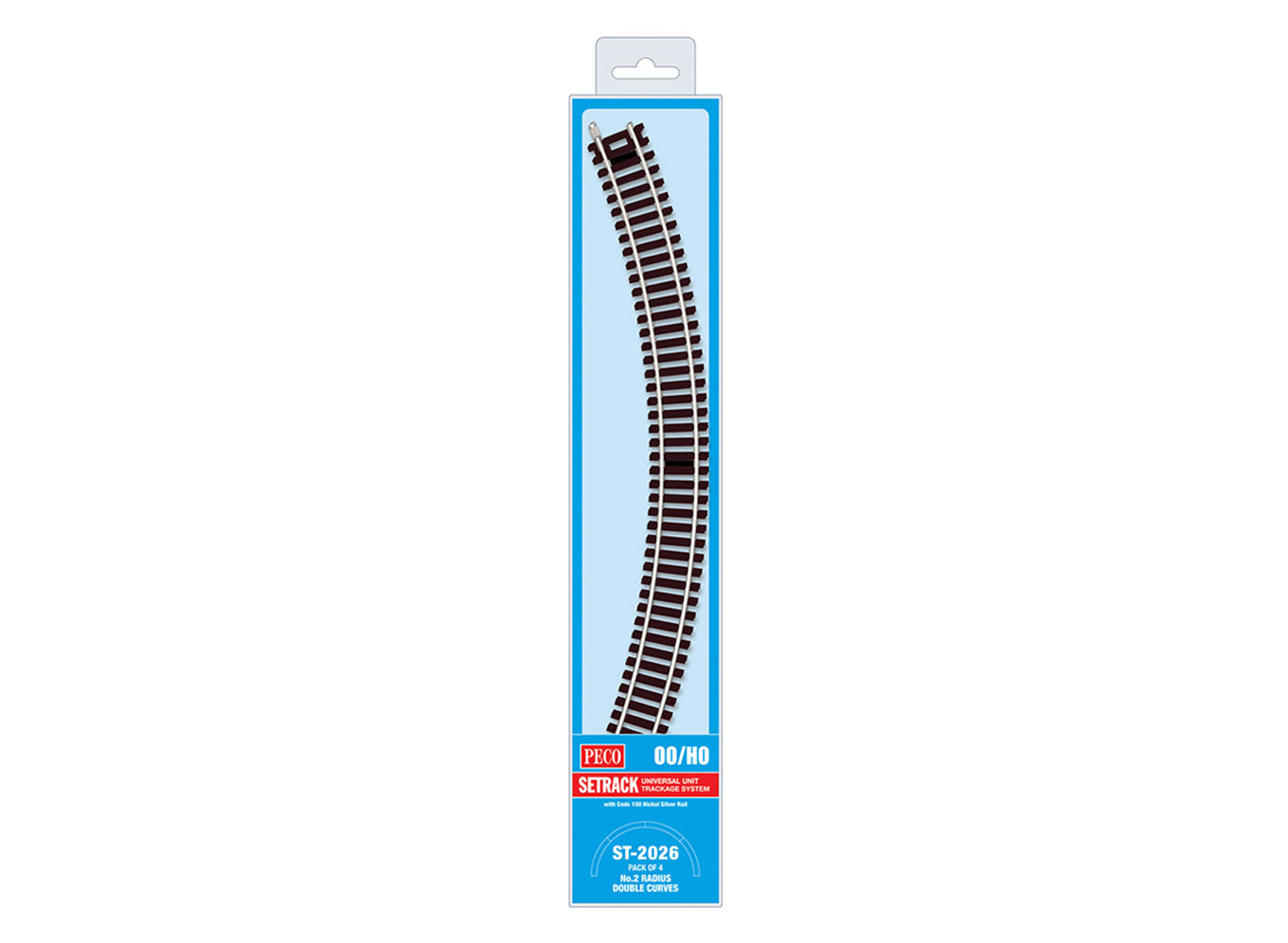 ST2026 - PECO Setrack - OO/HO - Track C100 MP No.2 Radius Double Curve (4)