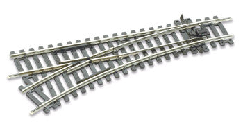 ST241 - PECO Setrack - OO/HO - Turnout C100 No.2 Radius LH INS