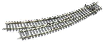 ST244 - PECO Setrack - OO/HO - Turnout C100 Curved Double Radius RH INS