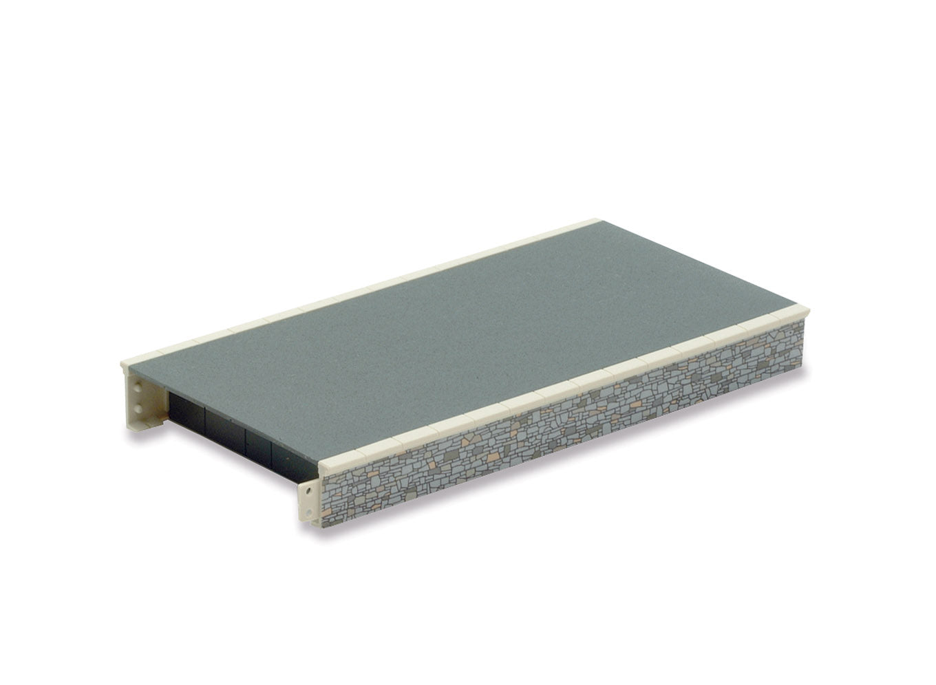 ST291 - PECO - OO/HO - Platform System - Straight Unit - stone