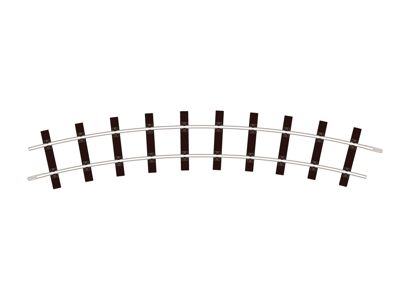 ST605 - PECO Setrack - SM32 - Track C200 No.1 Radius Standard Curve