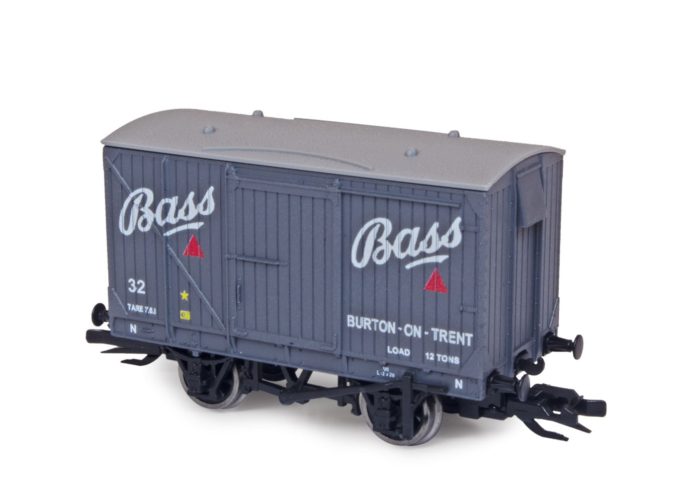 TTR1300P - PECO - TT:120 - LMS/BR 9ft WB Van, BASS Brewery No.32