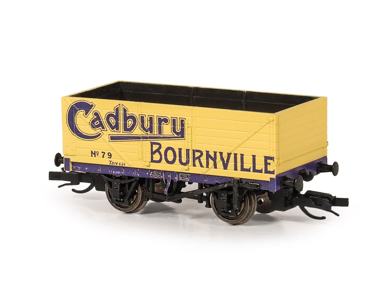 TTR7014P - PECO - TT:120 - 7-Bretter offener Güterwagen Cadbury Bourneville