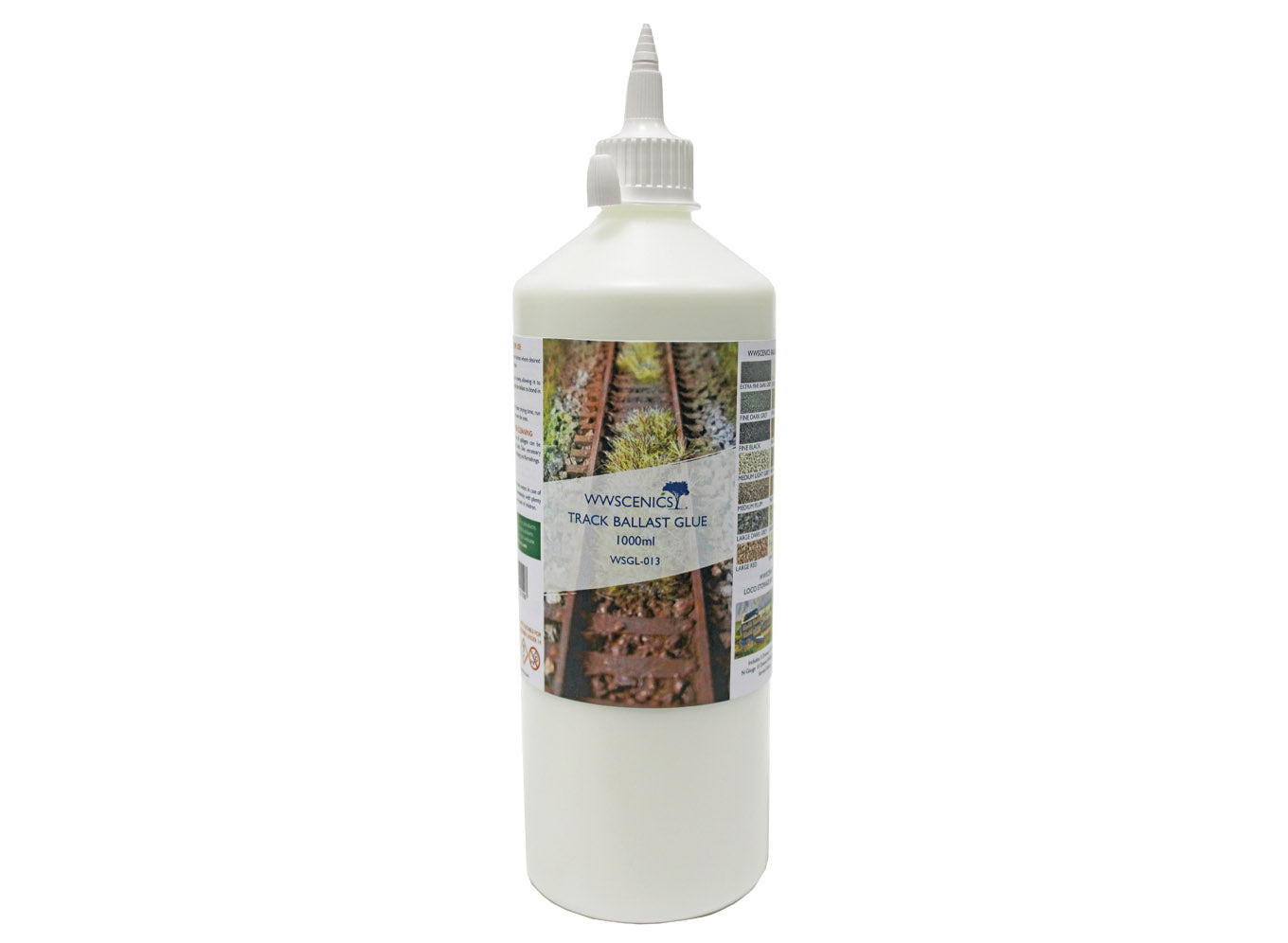 WSGL013 - WWScenics - Railway Track Ballast Glue 1000ml