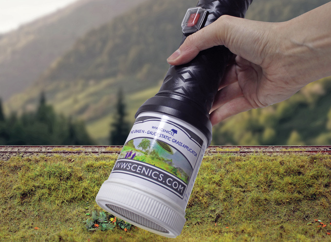 WSPG001 - WWScenics - Pro Grass Grand Statischer Grasapplikator