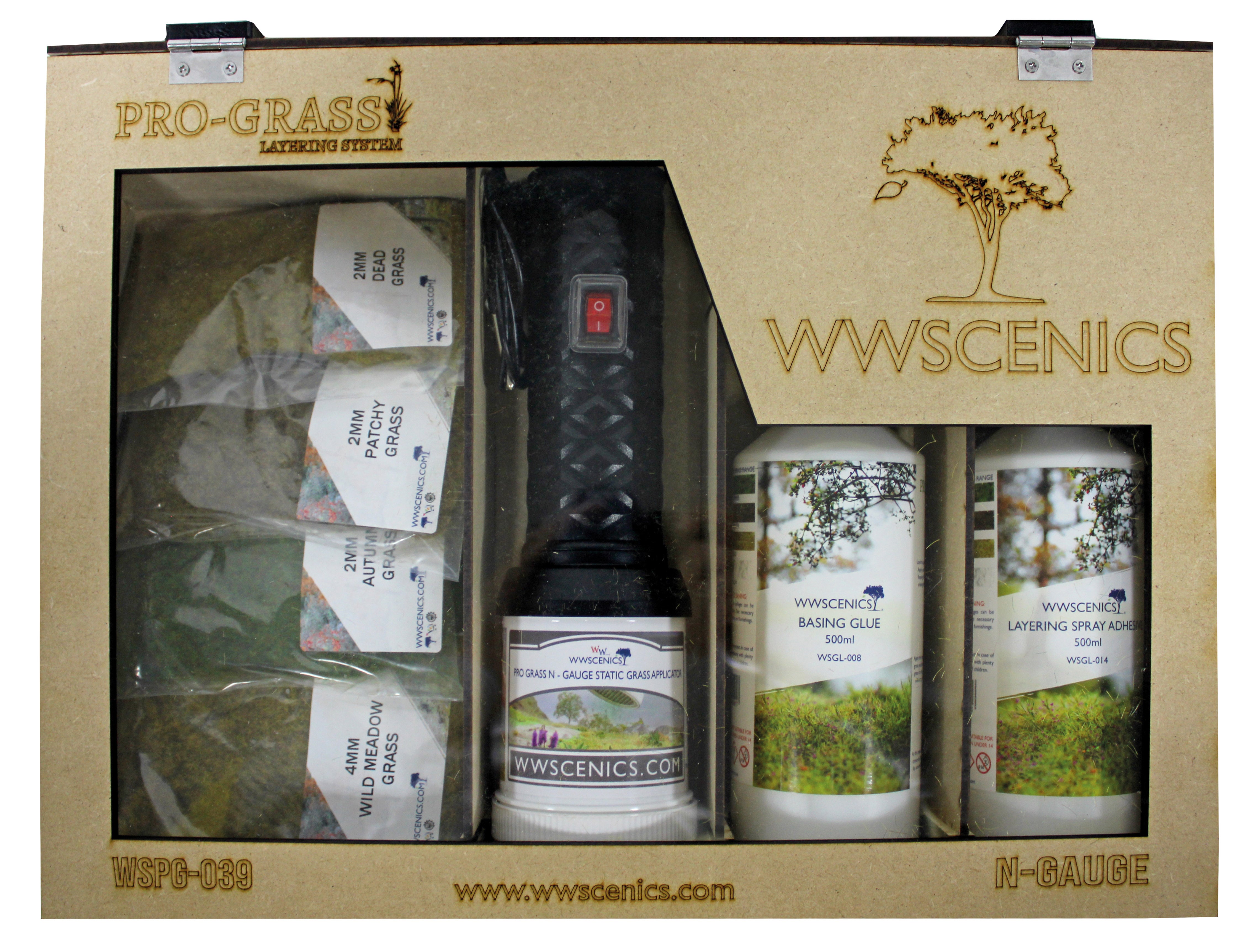 WSPG040 - WWScenics - Pro Grass Layering System N (Erweitert)