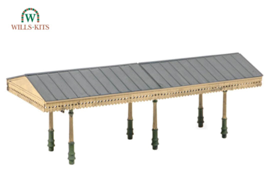 SS54 - Wills - OO/HO - Station Canopy