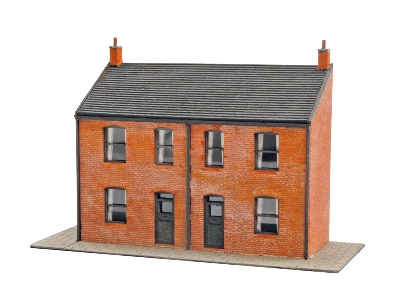 Victorian House Fronts, Lasercut Kit