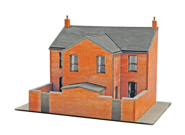 Victorian House Backs, Lasercut Kit