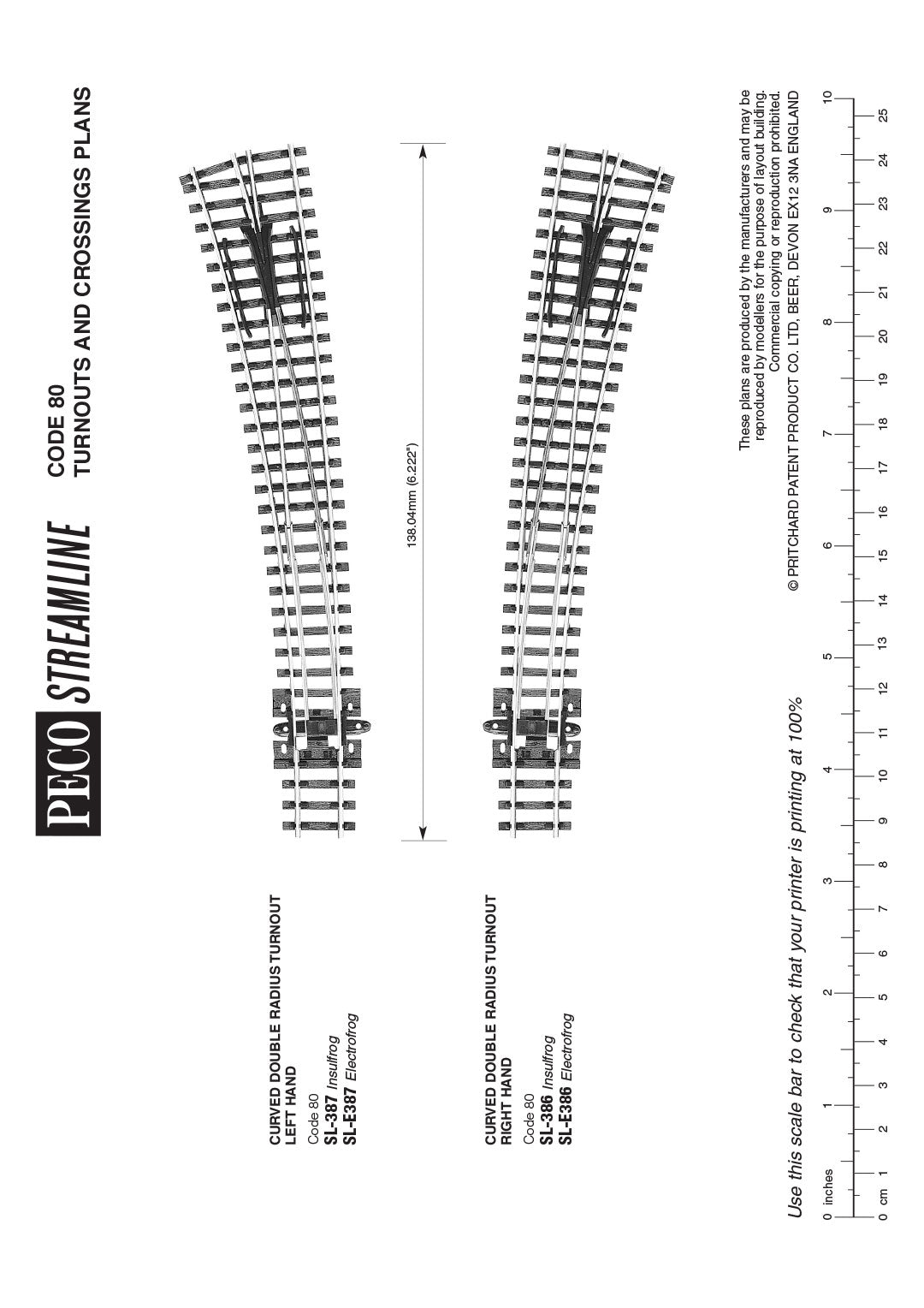 SL386 & SL387 Plan Sheet