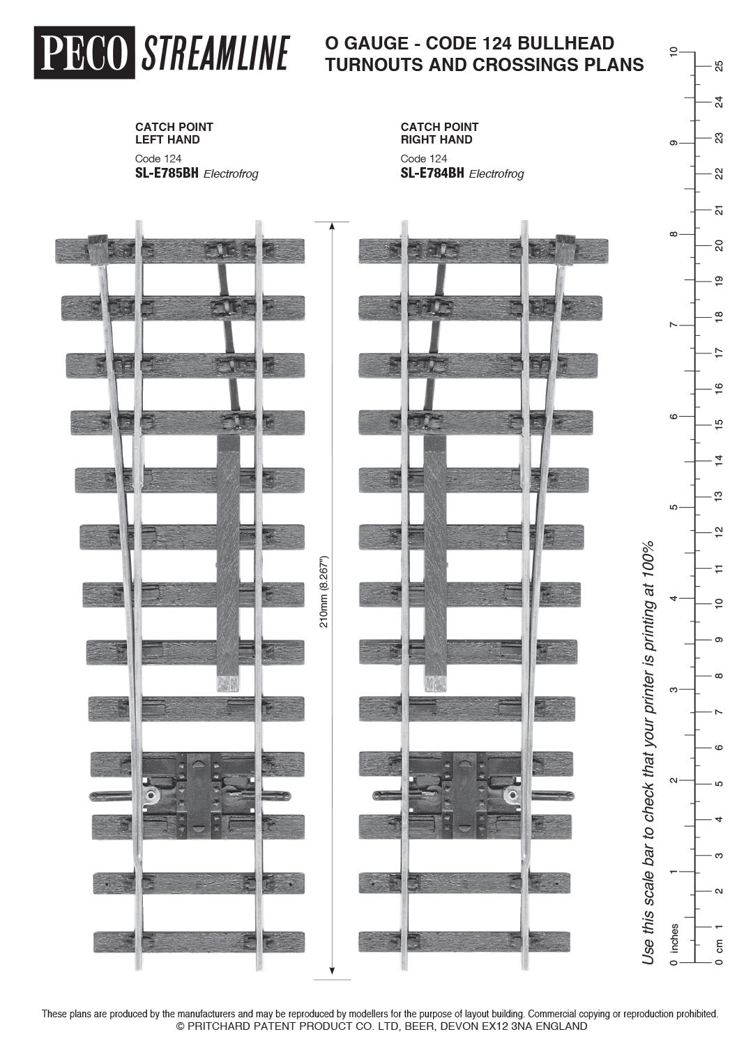 SL784BH & SL785BH Plan Sheet