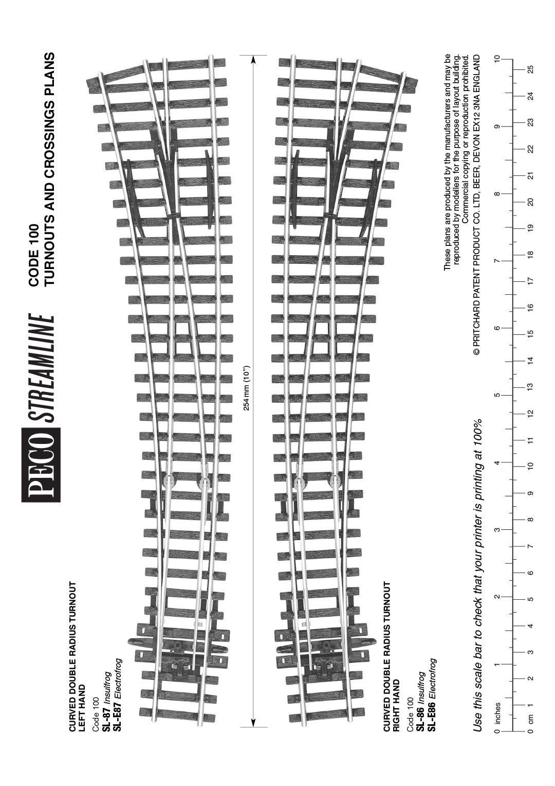 SL86 & SL87 Plan Sheet