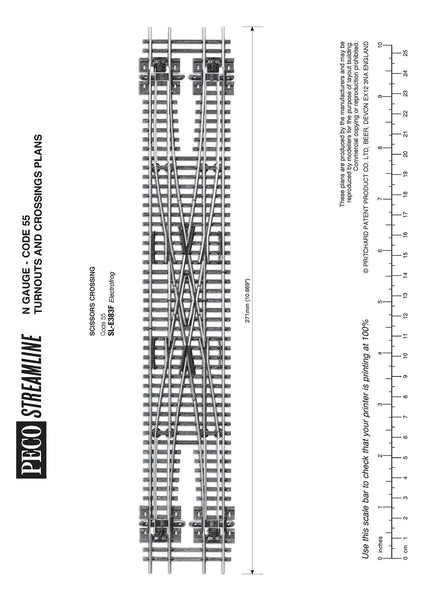 SL-E380F Plan Sheet | PECO Model Railways