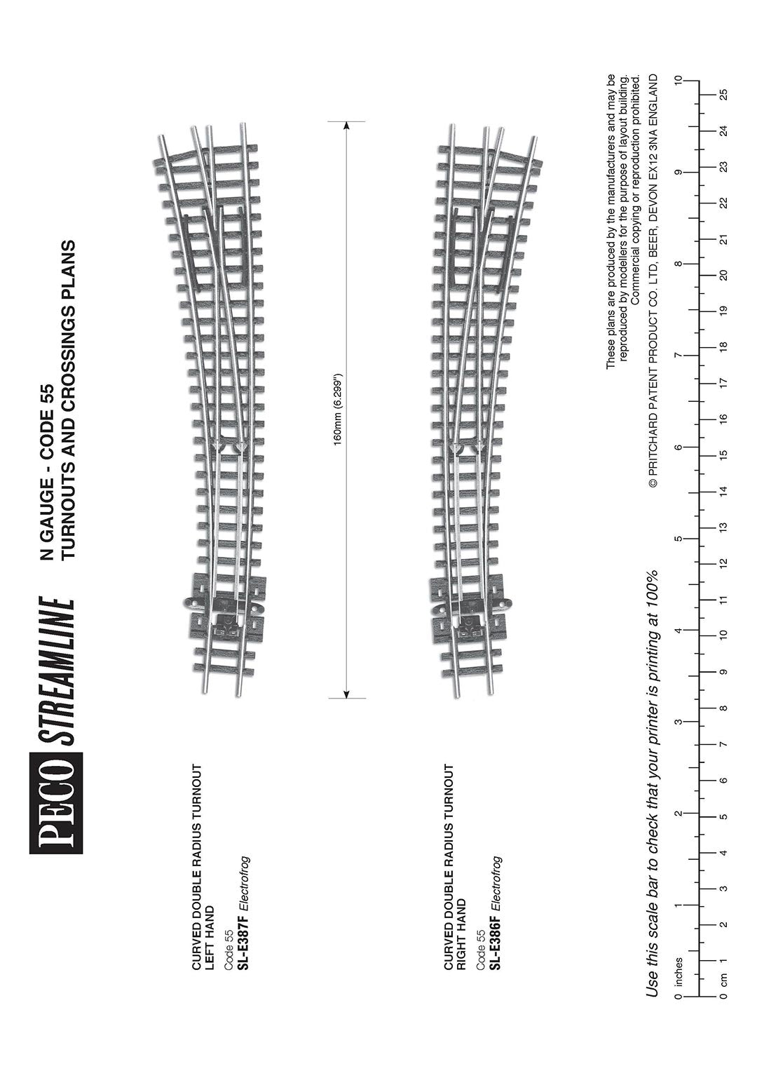 SLE386F & SLE387F Planblatt