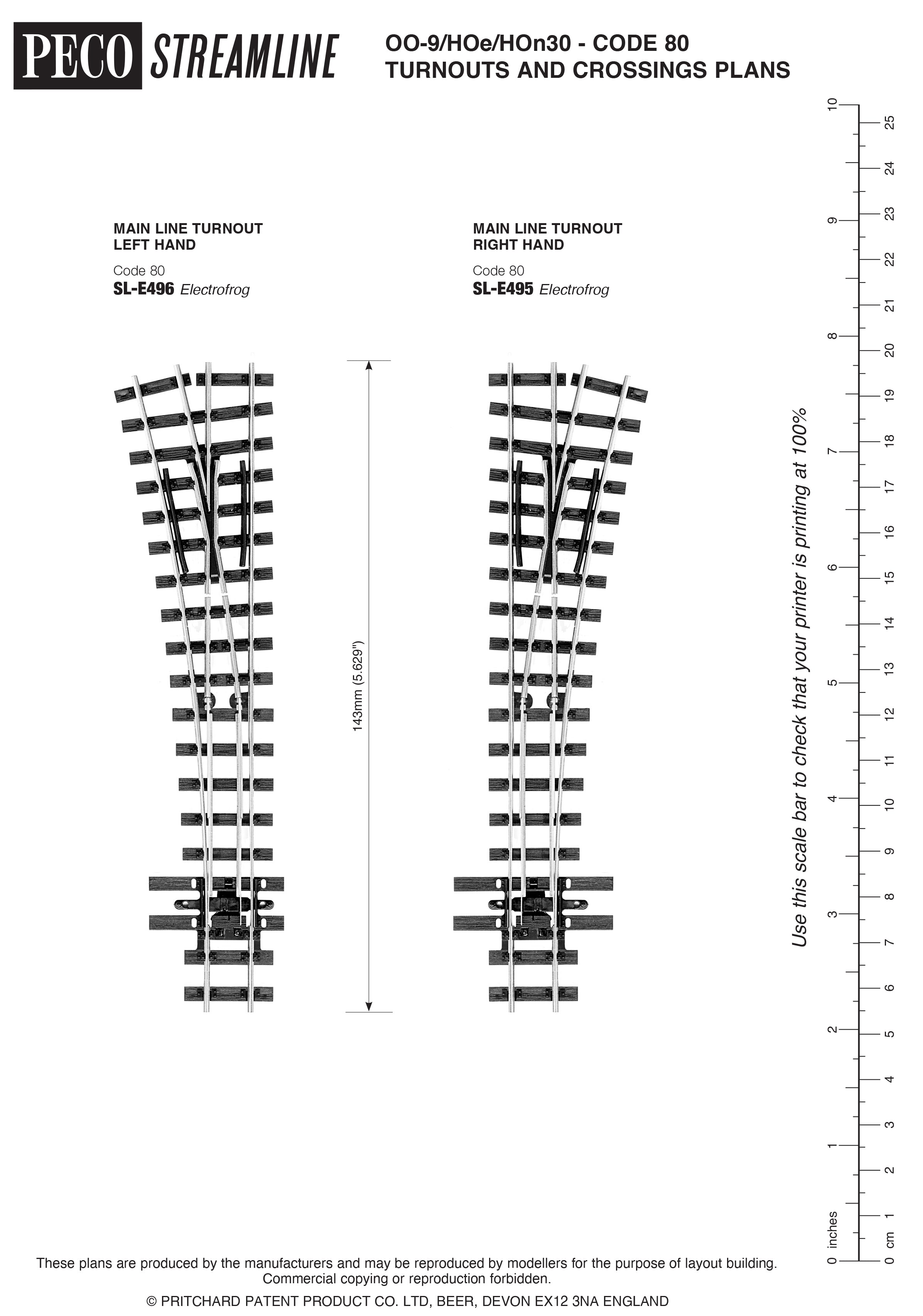 SL-E495 & SL-E496 Plan Sheet