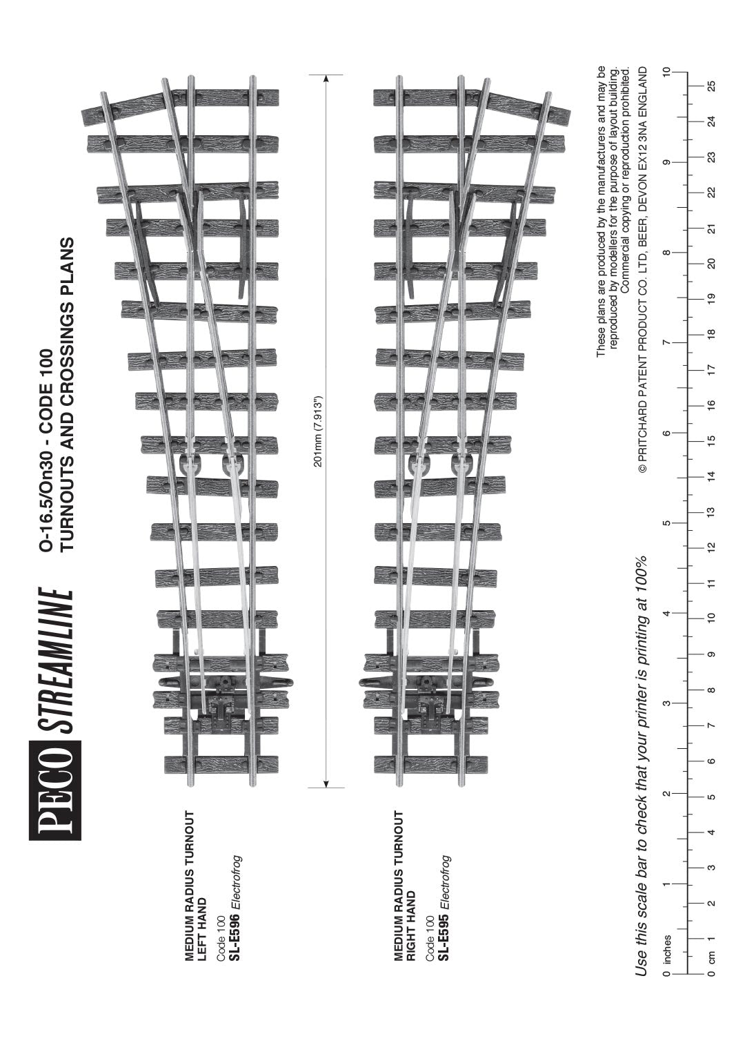 SLE595 & SLE596 Plan Sheet
