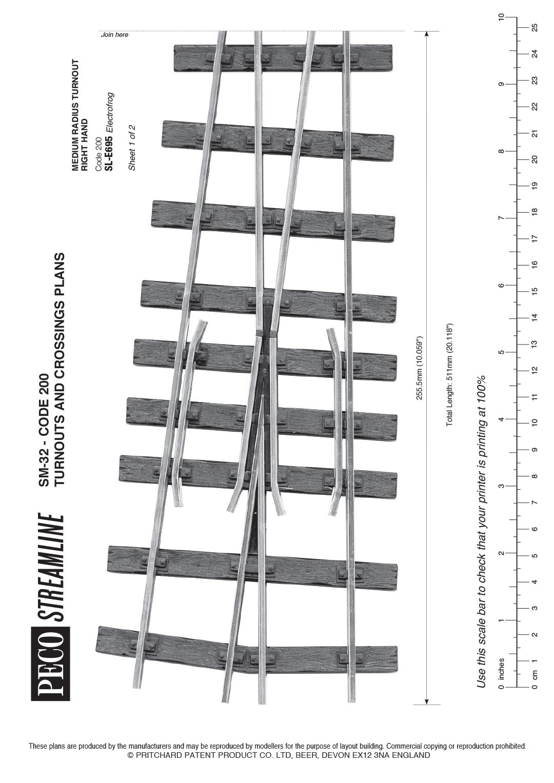 SLE695 Plan Sheet