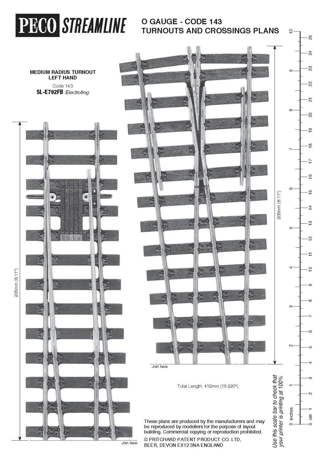 SLE792FB Plan Sheet