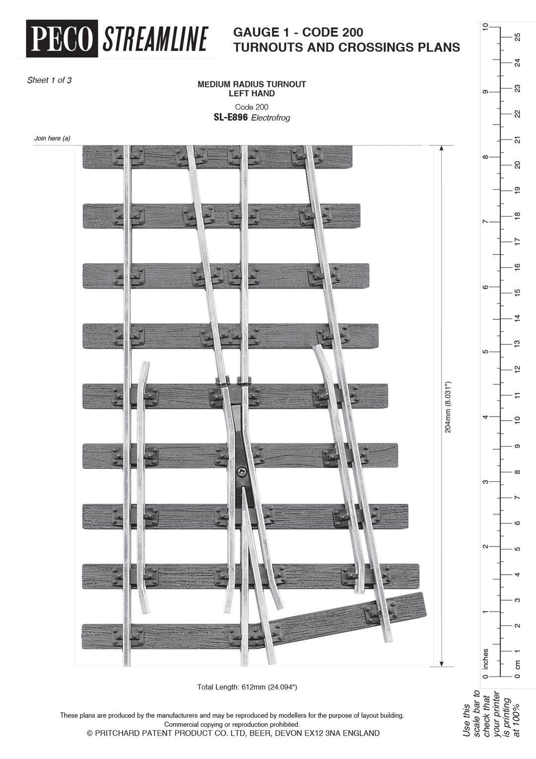 SLE896 Plan Sheet