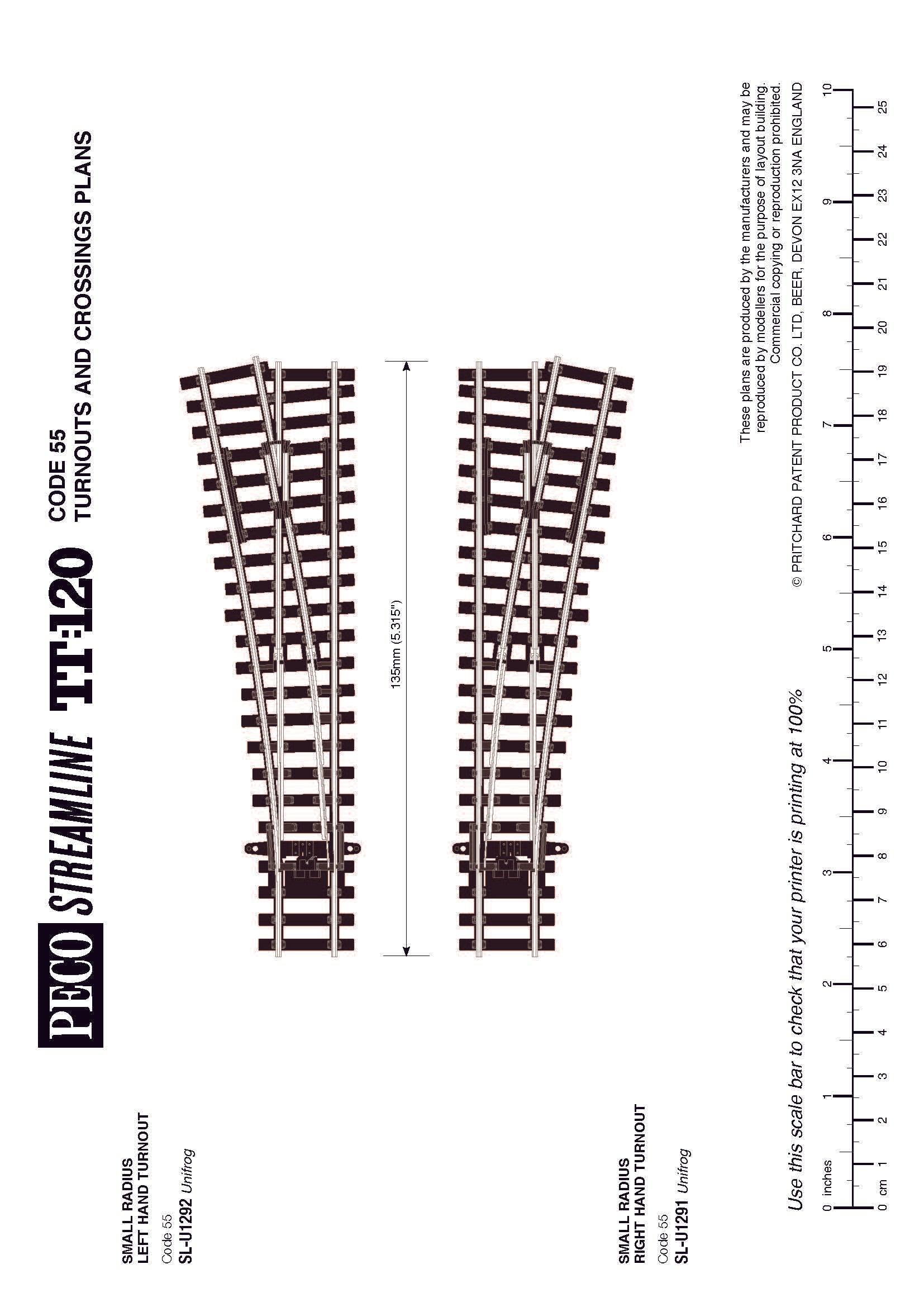 SL-U1291 / SL-U1292 Plan Sheet