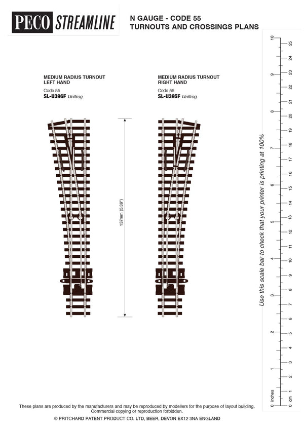 SLU395F & SLU396F Plan Sheet
