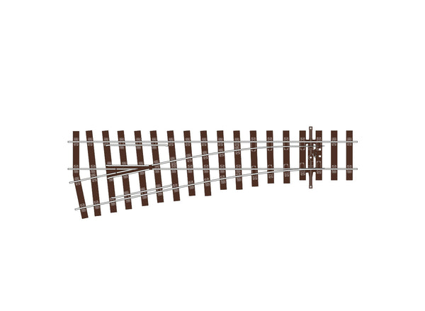 OO Bullhead Small Radius Turnout - Left Hand