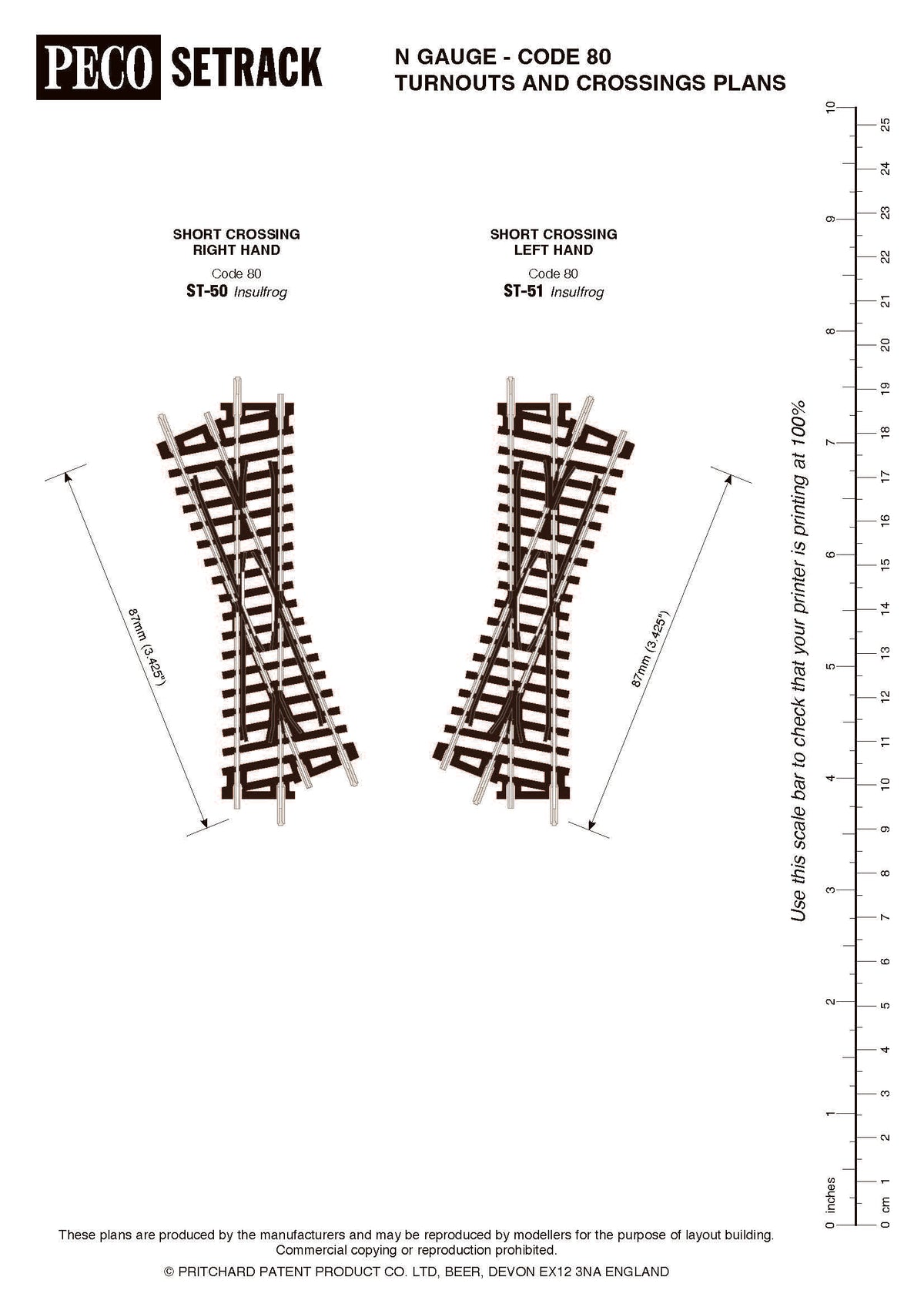 ST50 & ST51 Plan Sheet