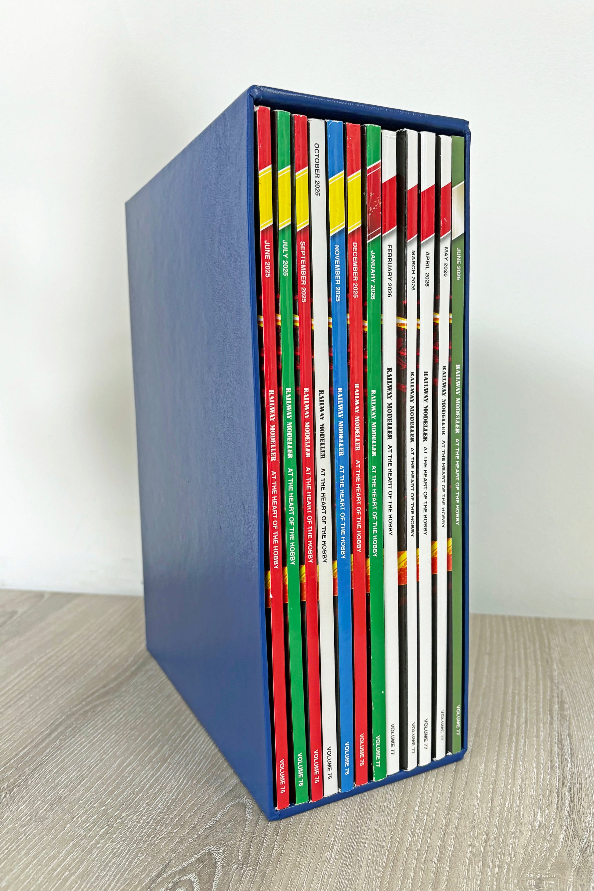 PECO Publications Railway Modeller Slip Case with Various Issues of RM Magazine
