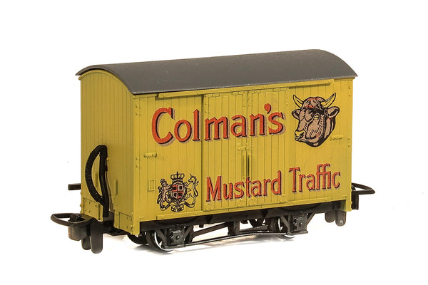 PECO Model Trains | 00-9 Box Van Colman's Mustard