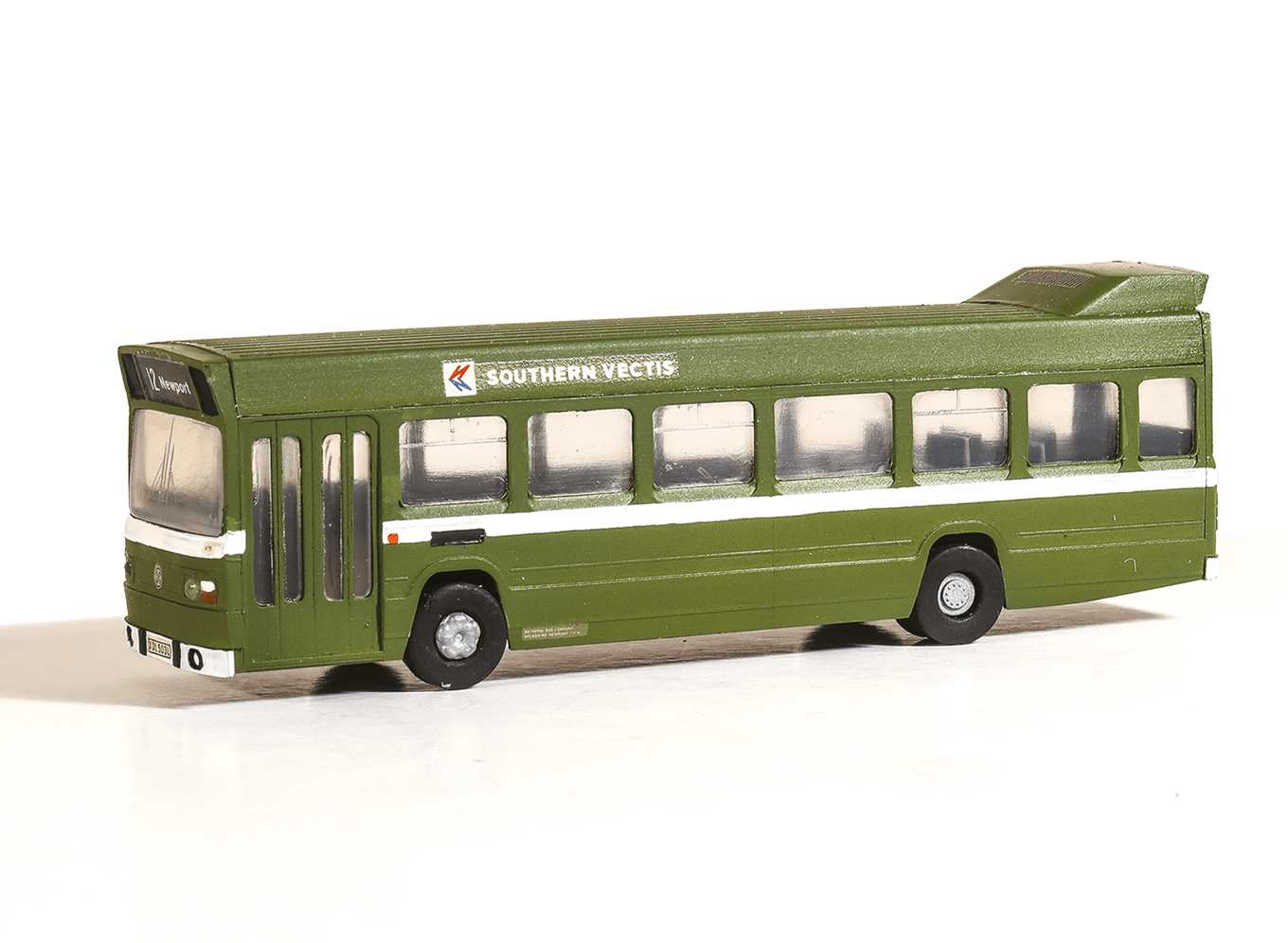 Leyland National Einzeldeckerbus, grünes Vari-Kit