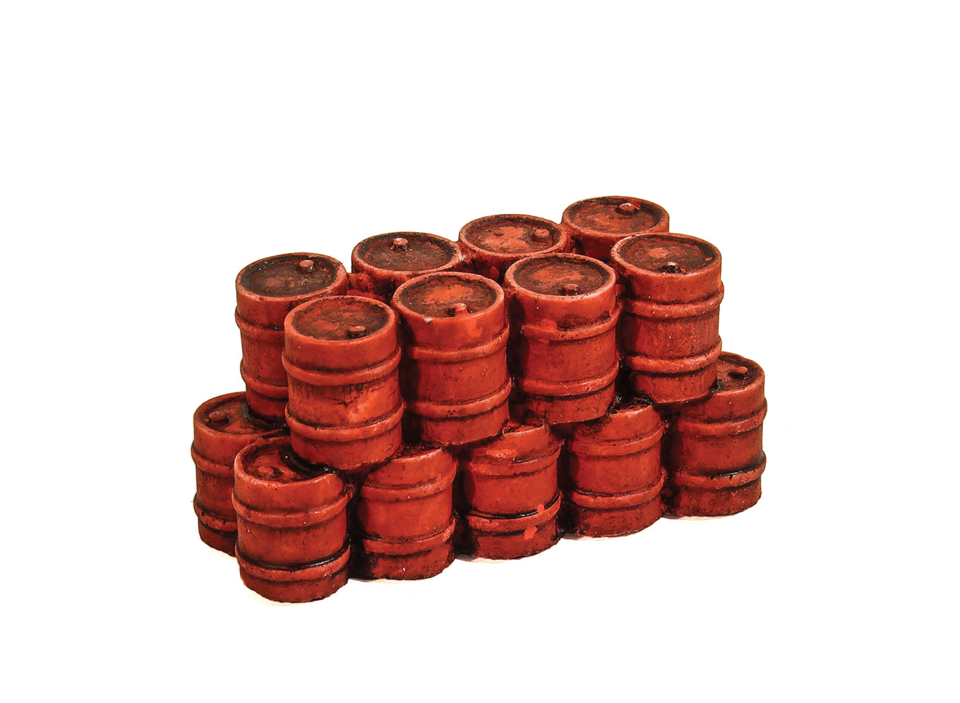 Red Oil Drums