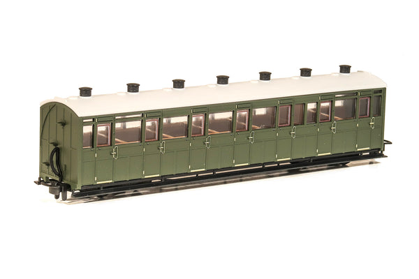 OO-9 All Third Coach Unlettered Green