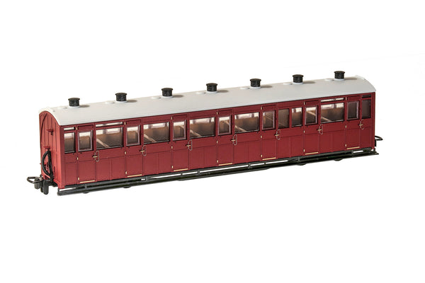 OO-9 All Third Coach Unlettered Indian Red
