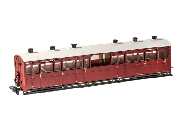 OO-9 Obervation Coach Unlettered Indian Red