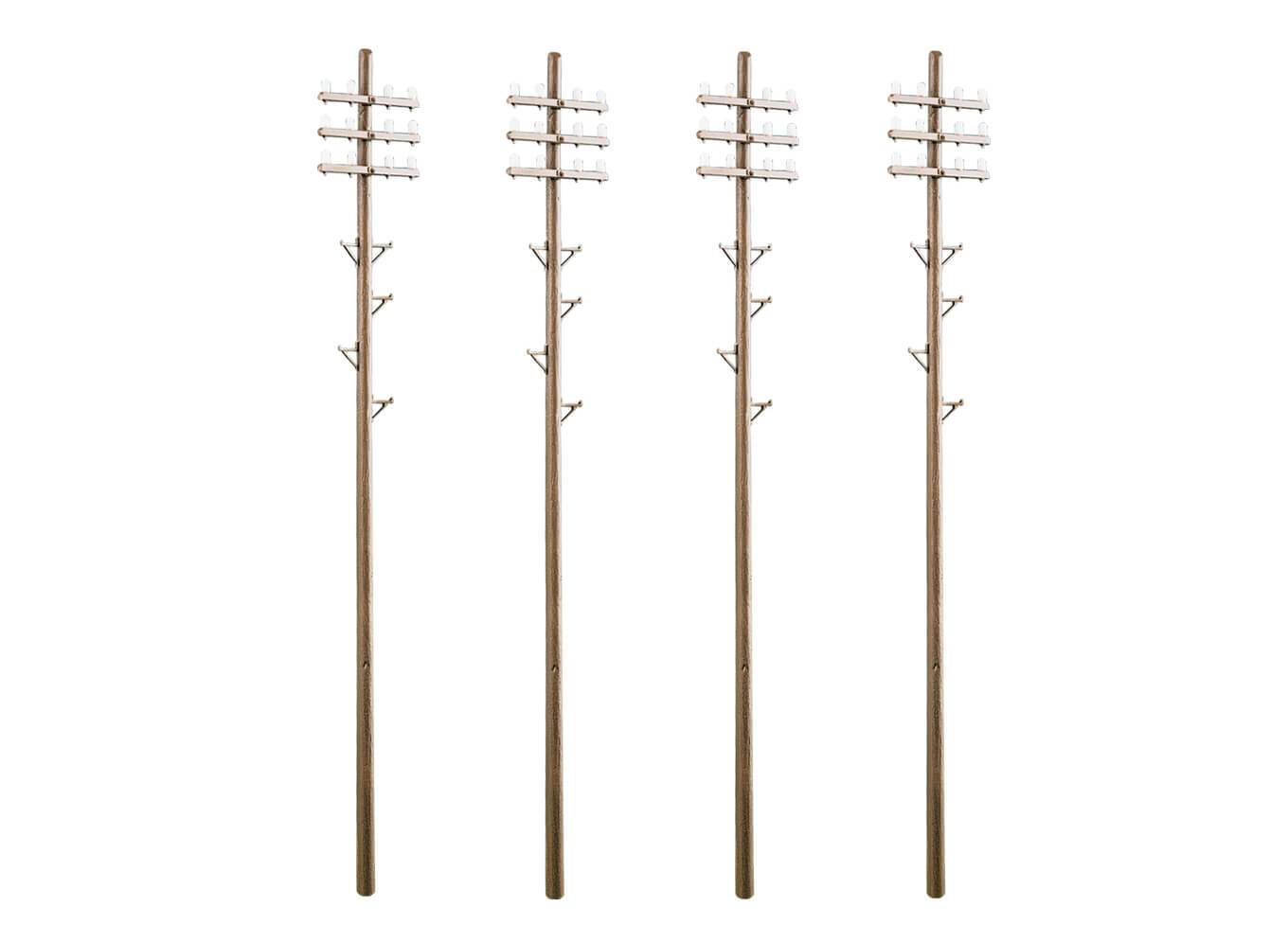 Telegraph Poles (Pack of 6)