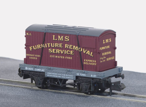 LMS Furniture Removals Conflat mit Container