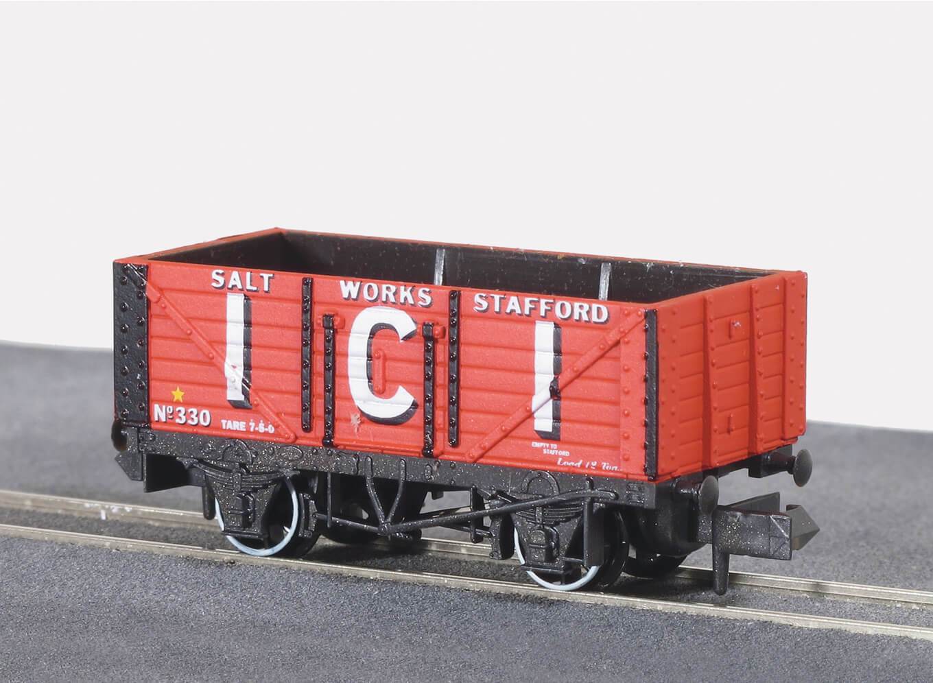 7 Plankenwagen ICI Salt Works Nr. 330