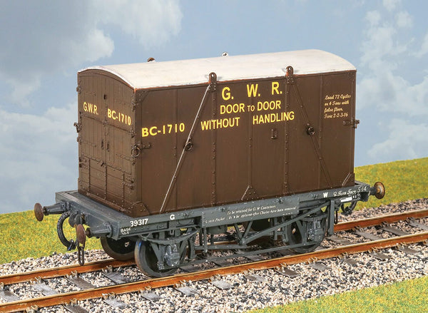 GWR Container Wagon with 'B' Cont.
