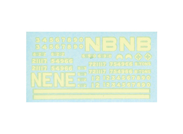 Transfers (Waterslide)NBR/LNER aus den Kits PS01-02