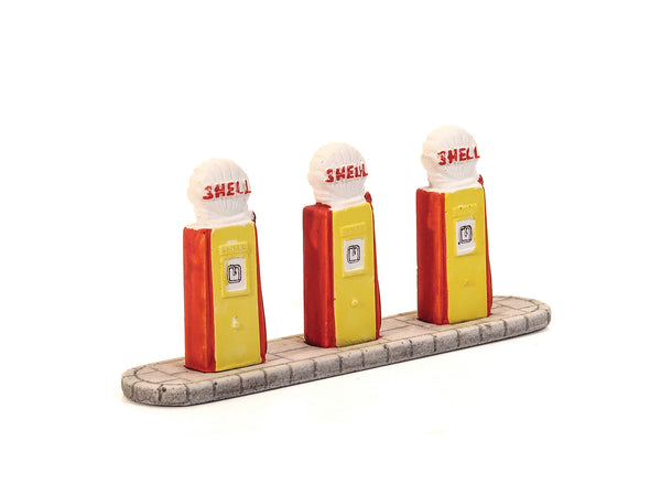 Shell 1960's Petrol Pumps with Base