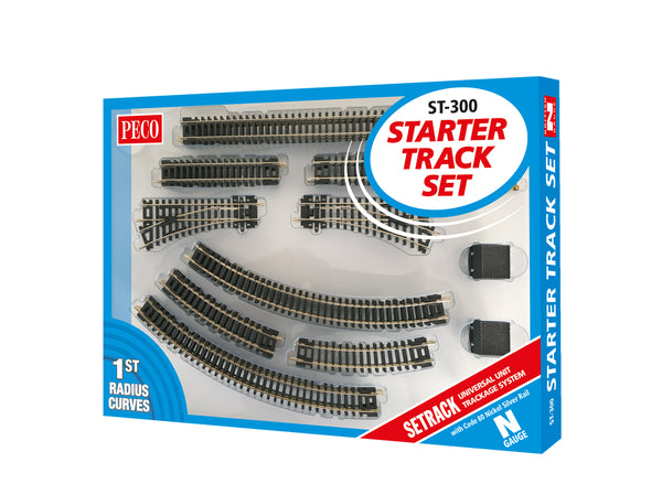 Starter Track Set - 1st Radius - N Gauge