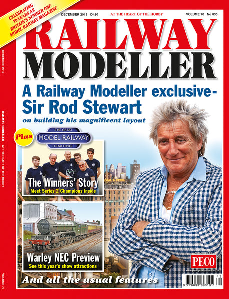 Dezemberausgabe von Railway Modeller.